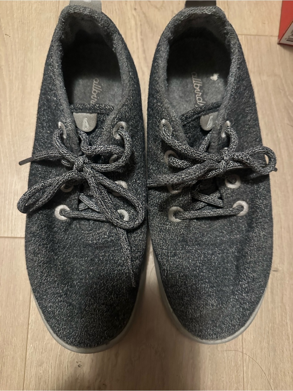 allbirds Charcoal Gray Wool Runner Low-Top Sneaker